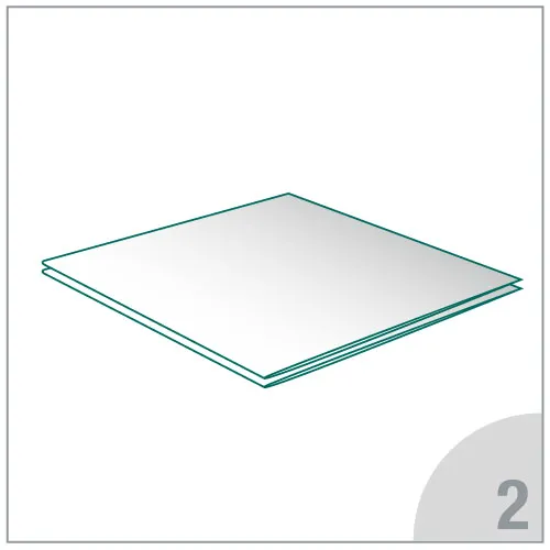 Mullkompressen, steril, à 2,  7,5×7,5cm, 12-fach, VM 17 Papier/Papier