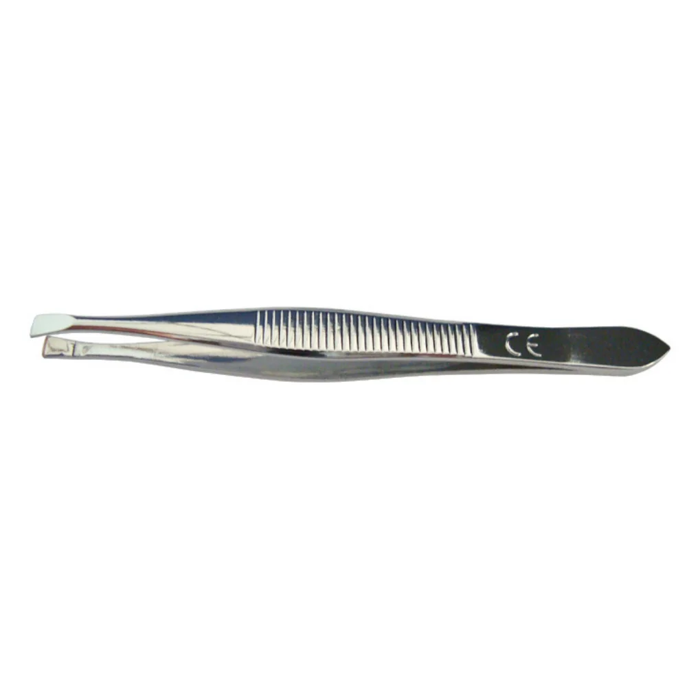 Chromstahl Pinzette, gerade, 9 cm – STERIL, Scilo