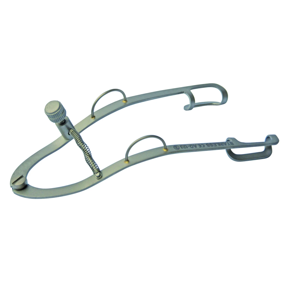 Lidsperrer WEISS, justierbar, 90 mm – STERIL, Scilo