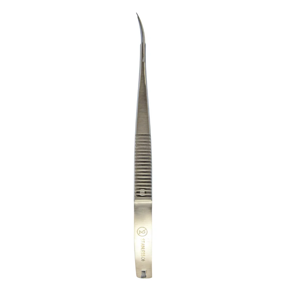 Federschere NOYES, gebogen, 160 mm – STERIL, Scilo