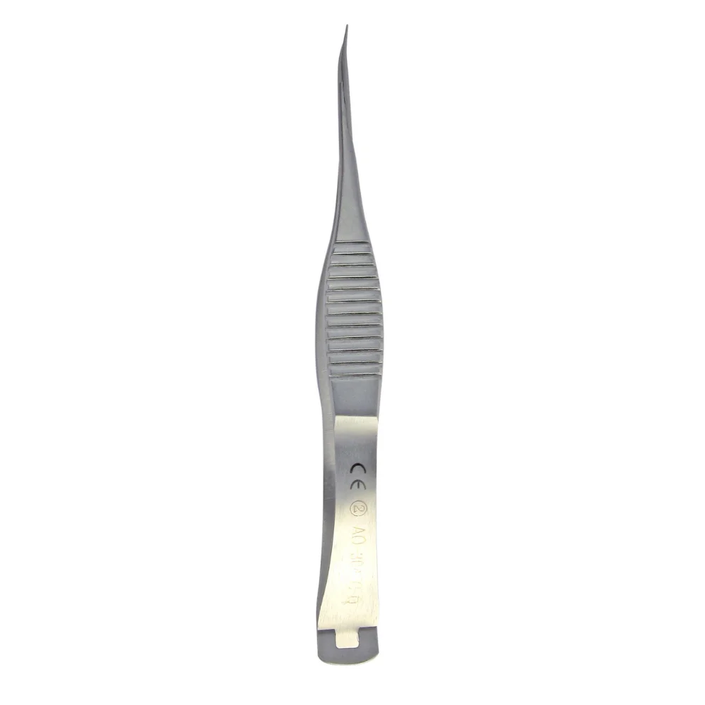 Federschere VANNAS, gebogen, 85 mm – STERIL, Scilo