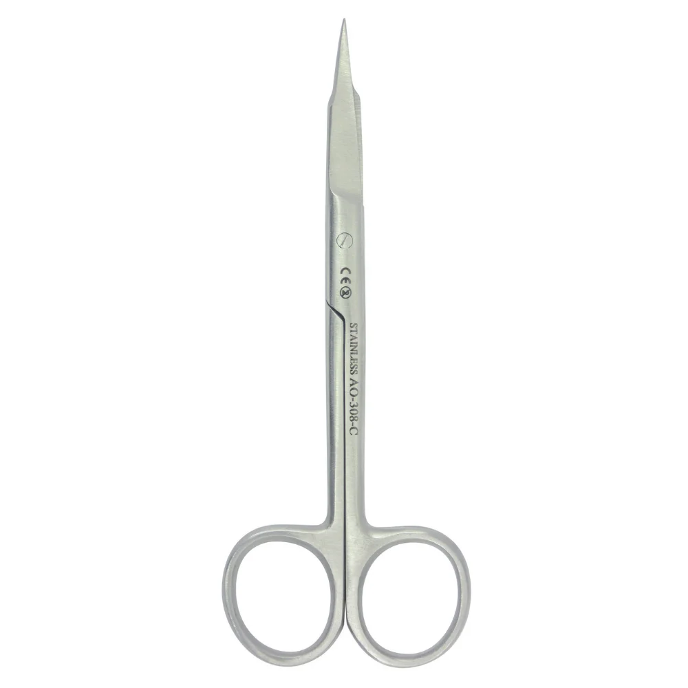 Sehnenschere STEVENS, gebogen, 130 mm – STERIL, Scilo
