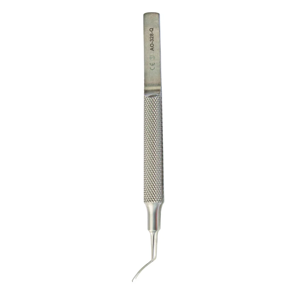 Mikropinzette CAPSULORHEXIS, gebogen – STERIL, Scilo