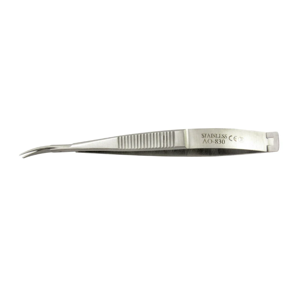 Federschere CASTROVIEJO, kniegebogen – STERIL, Scilo