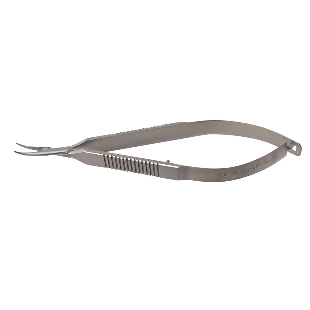 Nadelhalter CASTROVIEJO gebogen, 120 mm – STERIL, Scilo