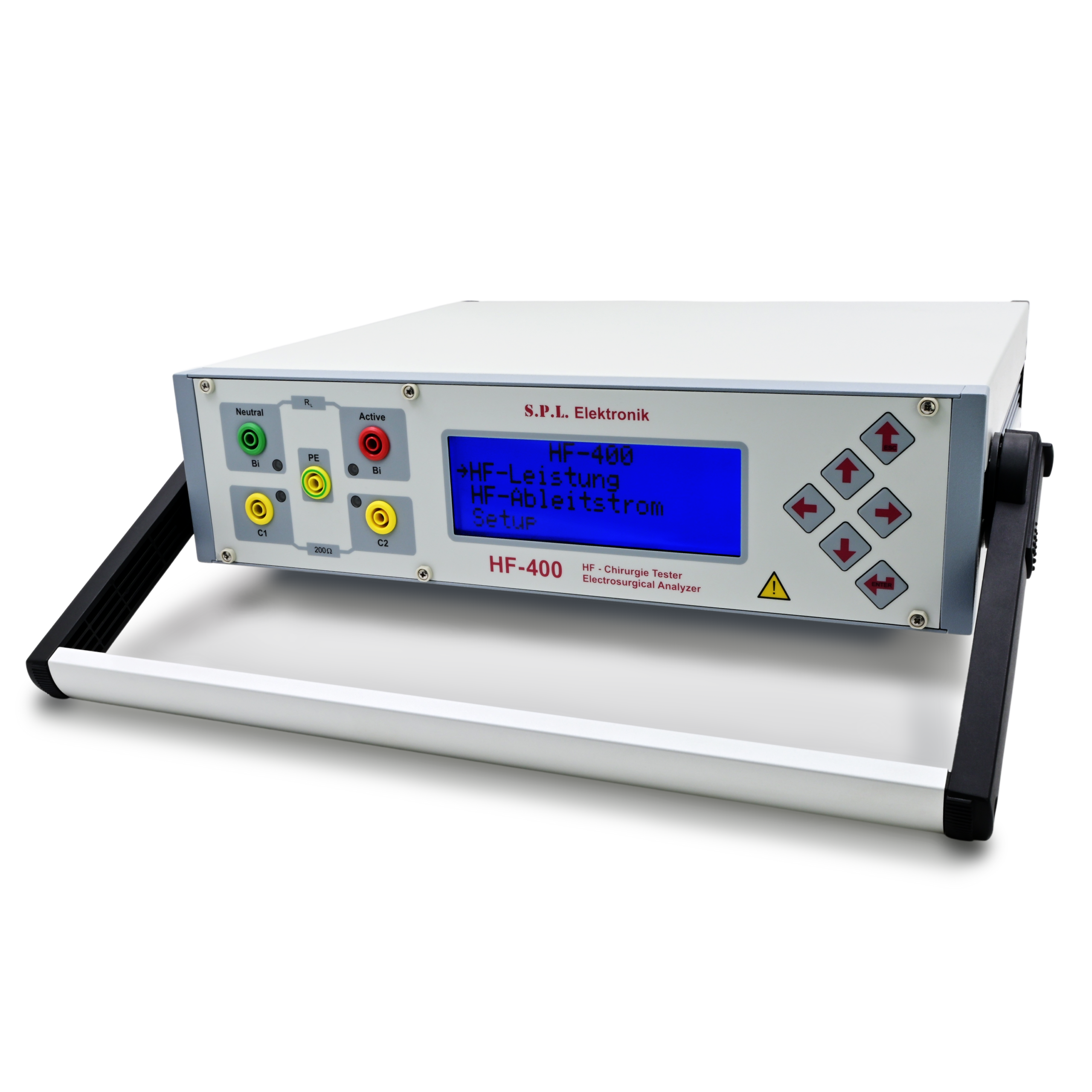 HF-400 : HF-Chirurgie Tester zur Funktionsprüfung von HF-Chirurgiegeräten nach IEC 60601-2-2