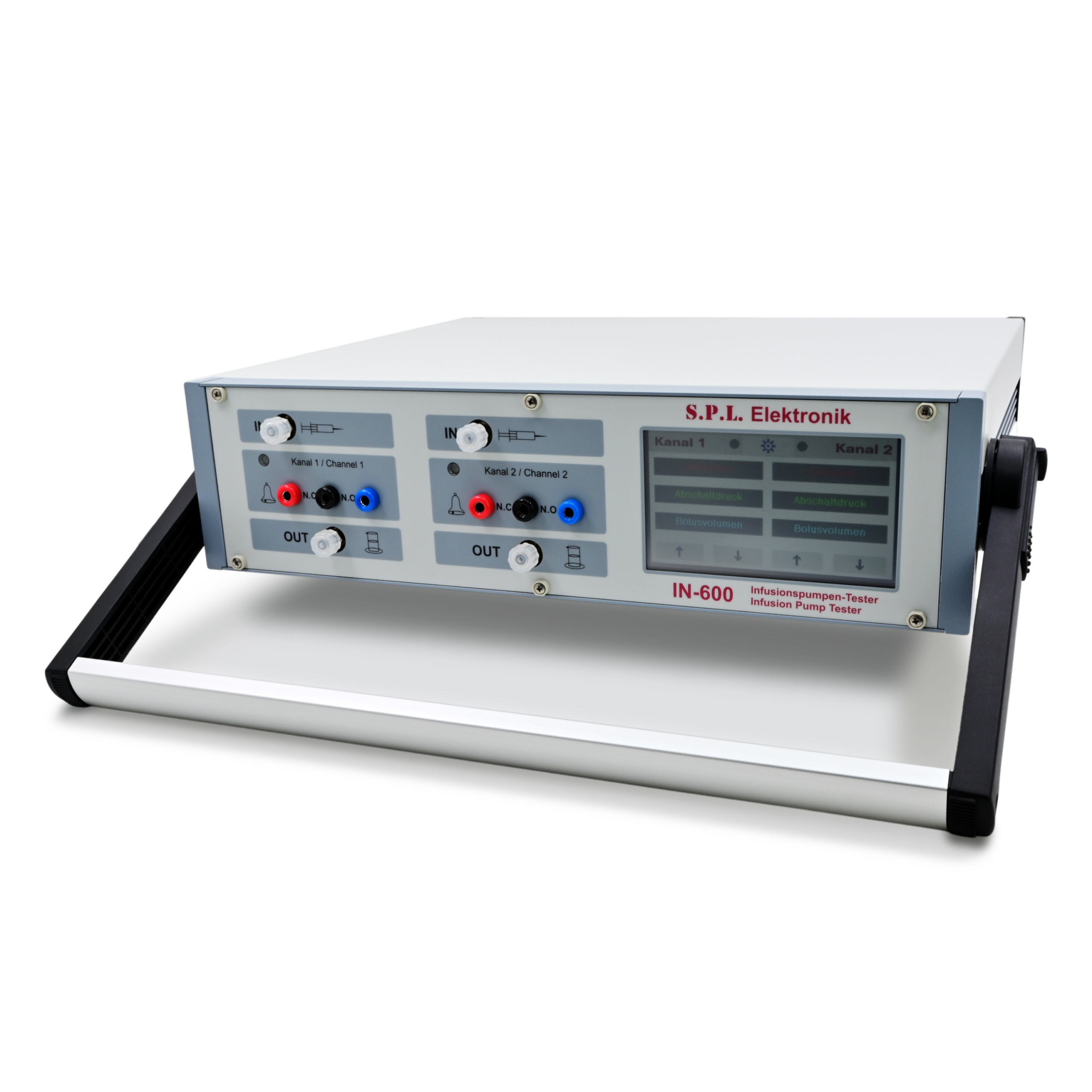 INN-600 : Mess- und Prüfgerät zur Überprüfung von Infusionspumpen nach IEC 60601-2-24